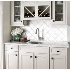 Arabesque kitchen wall tile are used to beautify residential and commercial spaces, be it the kitchen. White Kitchen Wall Tiles Images Novocom Top