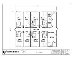 Floor Plan Of A Dormitory Pod Modular Building Floor Plans Modular