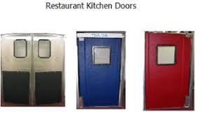 restaurant kitchen traffic doors