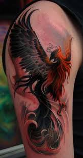 This beautiful phoenix rising tattoo is as unique in its design as its meaning. 109 Best Phoenix Tattoos For Men Rise From The Flames Improb