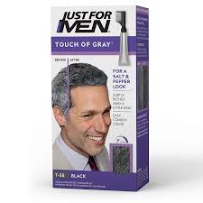Read reviews for l'oreal colorista silver grey permanent gel hair dye 10.11 silver. Amazon Com Just For Men Touch Of Gray Gray Hair Coloring For Men With Comb Applicator Great For A Salt And Pepper Look Black T 55 Packaging May Vary Chemical Hair