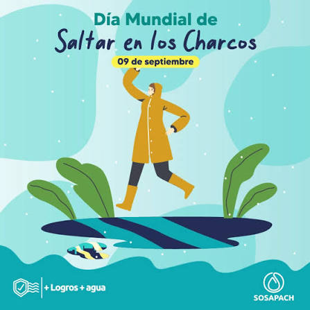 Dia mundial de saltar en los charcos