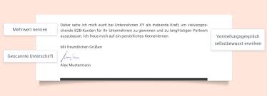Anschreiben Bewerbung Muster Beispiele Tipps Zum Inhalt