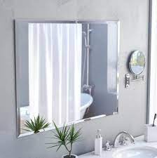 Bathroom mirrors diy diy bathroom decor simple bathroom bathroom organization easy bathroom updates bathroom mirror makeover master bathrooms bathroom makeovers on a framing a builder's grade bathroom mirror is an easy way to update your bathroom on a budget. China Frameless Plain Bathroom Wall Decorative Beveled Mirror China Beveled Mirror Decorative Mirror
