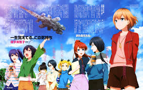 A manga adaptation began serialization in ascii media works's dengeki daioh magazine in september 2014. Shikibu Miyoko Shirobako Andou Tsubaki Imai Midori Miyamori Aoi Sakaki Shizuka Satou Sara Toudou Misa Yano Erika Yasuhara Ema Megane Sweater 618513 Yande Re