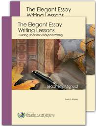How To Write An Essay Elegant Essay Writing Lessons Writing Lessons Essay Writing Teacher Manual