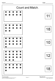 Count And Match Numbers 1 To 20 Worksheet Part 2 Kids Math Worksheets Kindergarten Math Worksheets Counting Alphabet Worksheets Preschool