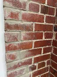 When brickwork is wet, salts in the masonry cement leech out onto the surface of the brick. Any Way To Remove Excess Mortar From This Brick Running Out Of Ideas Renovations