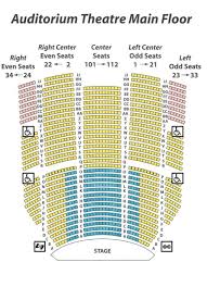 Kodak Center Seating Chart