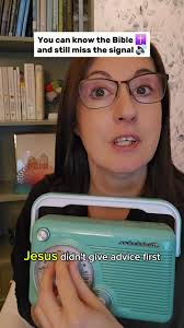 You can know the Bible, and still be off-signal 📻, The Bible doesn’t just  teach truth, it teaches emotional attunement., Jesus wept before He spoke.,  He listened before He led., That’s attunement., ...