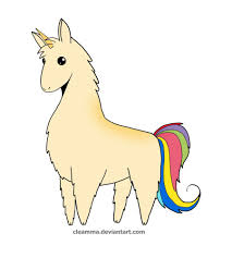 Lama Unicorn Cute Drawings Unicorn Pictures Llama Unicorn