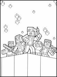 Ausmalbilder Druckbare Minecraft 5 Fargelegging Minecraft Fargeleggingsark