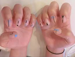 Sehun Nails Asian Nails Mens Nails Minimalist Nails