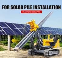 Multifunctional Crawler Solar Hydraulic Pile Driver Machine Price