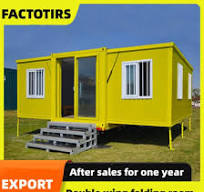 Export Double Wing Folding House Luxury Housing Support ...