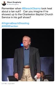 President donald trump made a surprise appearance at mclean bible church sunday to pray for the community of virginia beach, and the congregation covered him in prayer. Donald Trump S Slicked Back Hair Know Your Meme