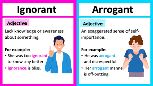 Arrogance define