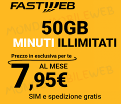 Fastweb Mobile Sconto Sull Offerta Con 50gb Minuti E 100 Sms Per Alcuni Clienti Di Rete Fissa Mondomobileweb It Telefonia Offerte E Notizie