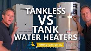 When comparing tankless vs tank water heaters, the first thing to look at is what each of these models is and how they work. Tankless Vs Tank Water Heater Pros And Cons Youtube