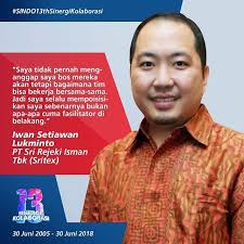 Pemimpin Itu Harus Mampu Berkomunikasi Segala Arah Ceo Sritex Iwan Setiawan Lukminto Sindo13th Sinergikolaborasi Koransindo Baca Selengkapnya Di Websit
