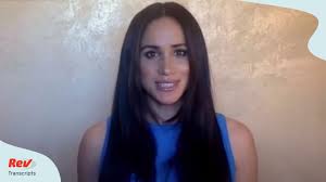 She added that their body language seemed particularly. Meghan Markle Girl Up Leadership Summit Speech Transcript Rev
