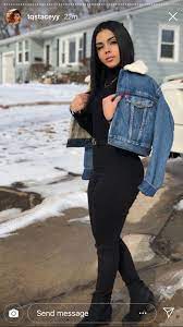Pin By Maylyn Guardia On Pretty Girls Latina Fashion Outfits Baddie Outfits Winter Outfits For Teens