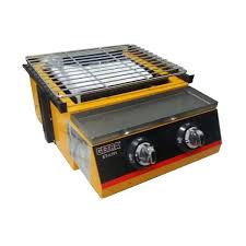 Jual alat bakar ayam, jual alat bakar sosis, jual alat panggang, jual alat panggang bakar, jual bakaran, jual panggangan, toko alat bakar. Jual Getra Et K111 Alat Pemanggang Gas 2 Tungku Sejuk Elektronik Com