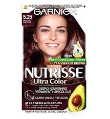 When dying your hair with superior preference, treat the gray areas first; Garnier Nutrisse Ultra Color Permanent 5 25 Frosted Chestnut Boots