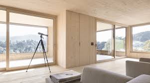 Cltarchitecture Cross Laminated Timber Clt House Timber House Residential Interior House Design