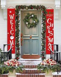 Change things up by hanging strings of lights or lighted ornaments vertically from your roof along your porch or in trees. 16 Ways To Decorate Your Front Porch This Christmas