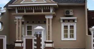 Walau tidak banyak memasang aksen atau bentuk yang berlebihan, kehadiran teras rumah tipe 54 bisa dimanfaatkan untuk ruang tunggu. Model Rumah Contoh Desain Teras Dengan Bentuk Bulat Terbaru 2016