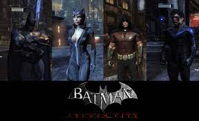 Feb 10, 2014 · copy the bmgame to your root batman arkham city directory and say yes when it asks to overwrite. Play As Any Character In Free Roam Mode Batman Arkham City Mods