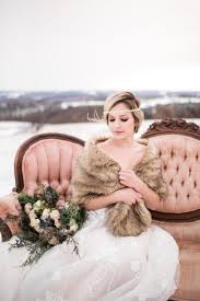 Icy Winter Styled Shoot Winter Wedding Dress Fur Winter Wedding Fur Wrap Winter Wedding Fur