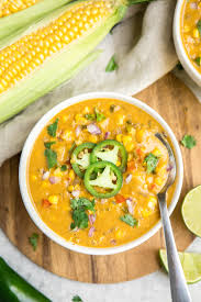 Panera bread's delightful seasonal chowder features sweet corn kernels that are balanced with a creamy base and spicy accents. Summer Corn Chowder Dairy Free 10 Ingredients From My Bowl