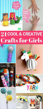 21 Easy And Creative Diy Crafts For Girls For Hours Of Endless Fun The Thrifty Kiwi Diy Crafts For Girls Crafts For Girls Diy For Girls