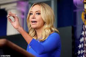 Born april 18, 1988) is an american conservative political commentator and author who served as the 33rd white house press secretary for the trump administration from april 2020 to january 2021. Kayleigh Mcenany S Day From Hell Wh Press Secretary Gets Savaged Over Trump S Dumped Ballots Claims Wrongly Declares Amy Coney Barrett A Rhodes Scholar And Argues Over White Supremacy Then Fox News Reporter