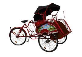 Seni Budaya Becak Alat Transportasi Tradisional Tenaga Manusia