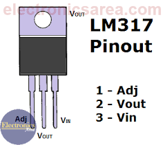 You can also use lm338 instead of lm317 which is also a variable voltage regulator having more current capacity. Lm317 Variable Voltage Regulator Circuit Diagram Electronics Area