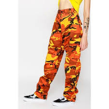 Black And Orange Cargo Pants Savage Camo Cargo Pants 75 Liked On Polyvore Featuring Pants Camouflage Pants Camo Trousers Camofla Camoflauge Pants Orange Camo Pants Camo Cargo Pants
