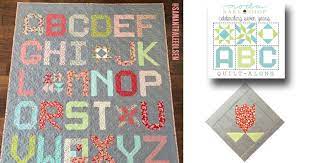 Download the free quilt pattern here. 43 Spell It With Fabric Ideas Alphabet Quilt Quilt Blocks Quilts