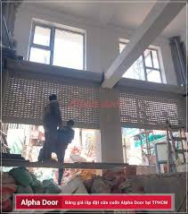 Bảng báo giá cửa cuốn Alpha Door mới nhất 2023