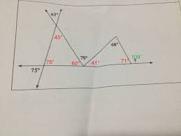 To find the missing angle, subtract the sum of the two known angles from 180o.exampletwo angles of a triangle are 35o and 62o. How Do You Find The Missing Angle On Irregular Triangles Example Provided Mathematics Stack Exchange