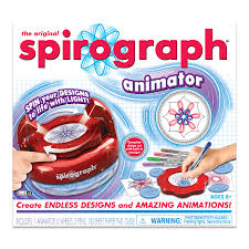 Her calves and thighs were carved out of wood. Spirograph Animator Playmonster