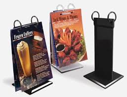 Braeside Displays Flip Charts Present Menu Drink And