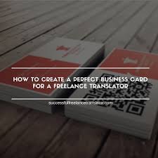 Ahora (now) let's take a look at 10 essential words used in español para los negocios. How To Create A Perfect Business Card For A Freelance Translator