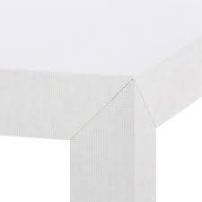 Simply attach the 4 legs to begin using. Bungalow 5 Parsons Coffee Table In White