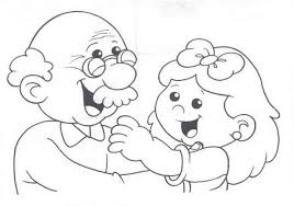 Imágenes para colorear del día del abuelo imagui. Dibujos Para Colorear Abuelitos