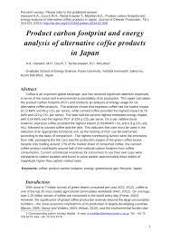 As with all coffee machines and, indeed, anything that uses water, nespresso machines need a regular clean to remove limescale. Pdf Product Carbon Footprint And Energy Analysis Of Alternative Coffee Products In Japan
