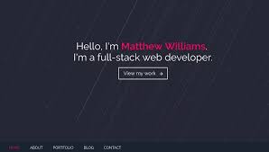 The highlight of his website, however, is the way he lays out his case studies, with many beautiful visual elements and references, using only minimal detail. Top 24 Web Developer Portfolios To Get Inspirations 2019 Updated