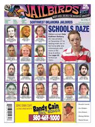 COMANCHE, CADDO, COTTON, KIOWA, TILLMAN, JACKSON, STEPHENS, GRADY -  February 2019 - JAILBIRDS